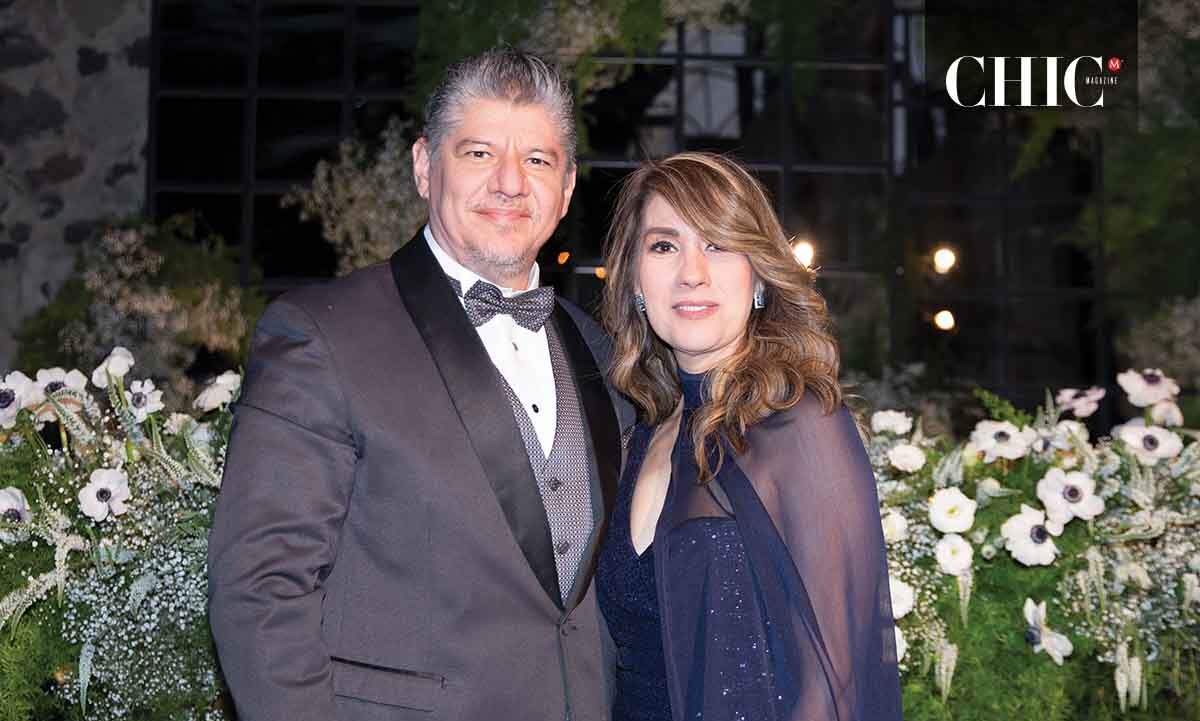 Papás del novio. Gerardo Fernández y Sandra Fernández