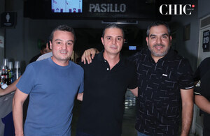 Carlos Arce, Pedro Arce y Carlos Guzmán. Fotos: Roberto Alvarado