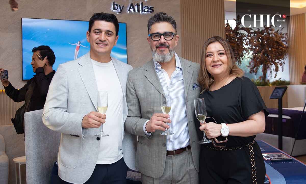 Issac Cohen, Luther Williams y Karina Cortes