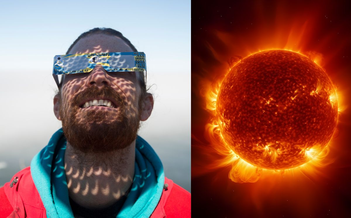 Eclipse solar del 29 de marzo (Getty Images/Freepik)