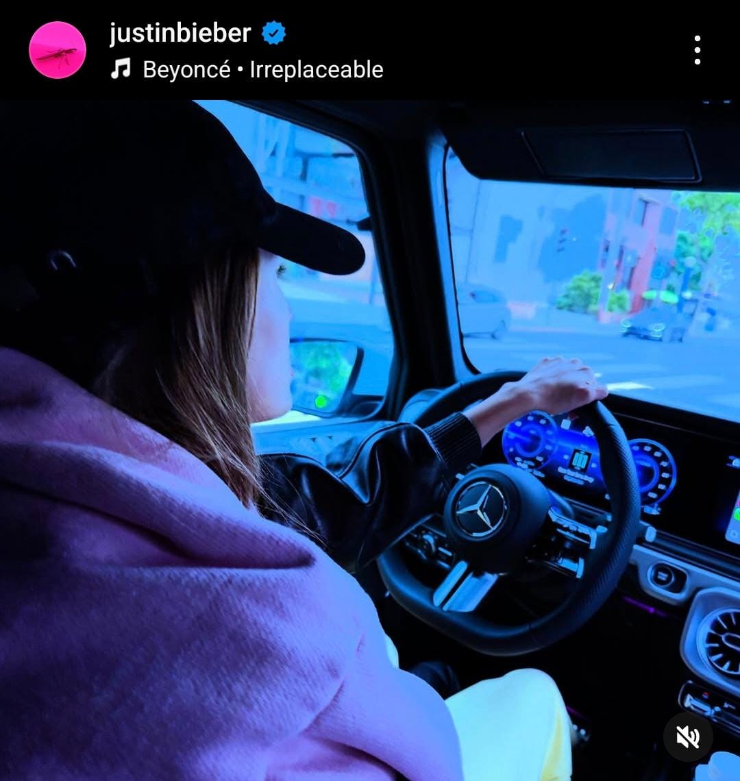 Bieber lanza una indirecta con una canción de Beyoncé (Instagram)