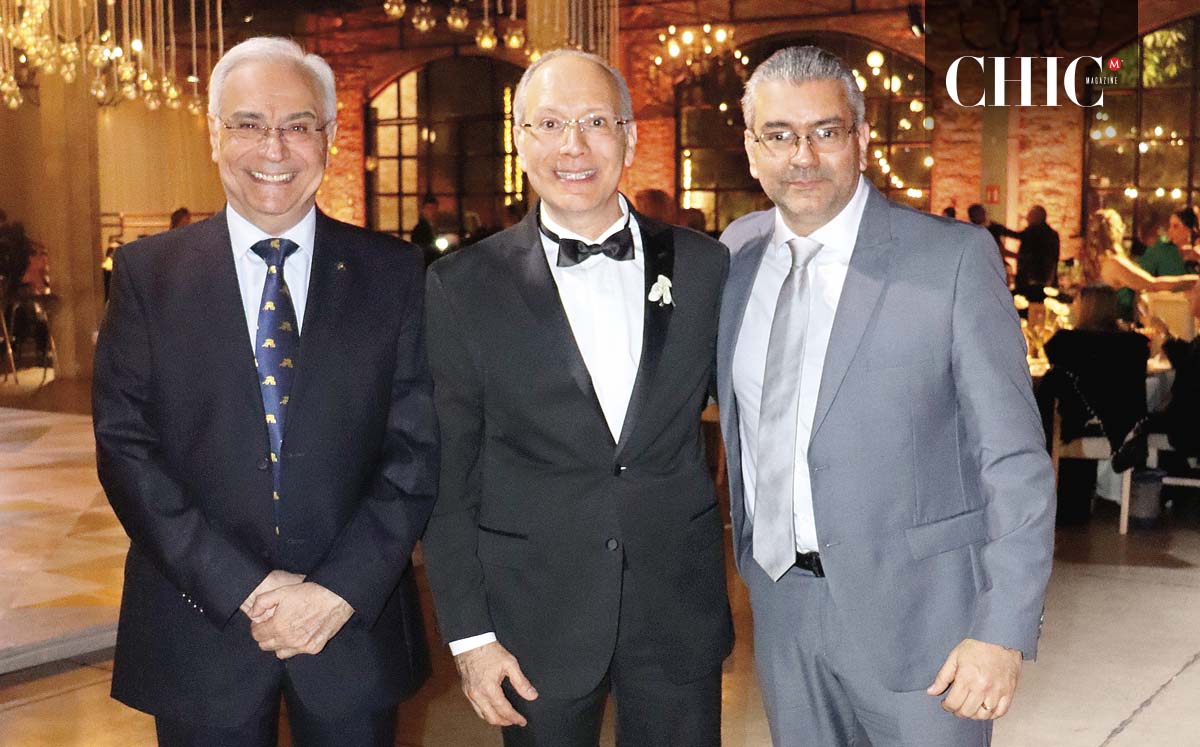 ANTONIO MANZUR, ALBERTO MANZUR Y ELÍAS MANZUR nos regalaron sus mejores sonrisas