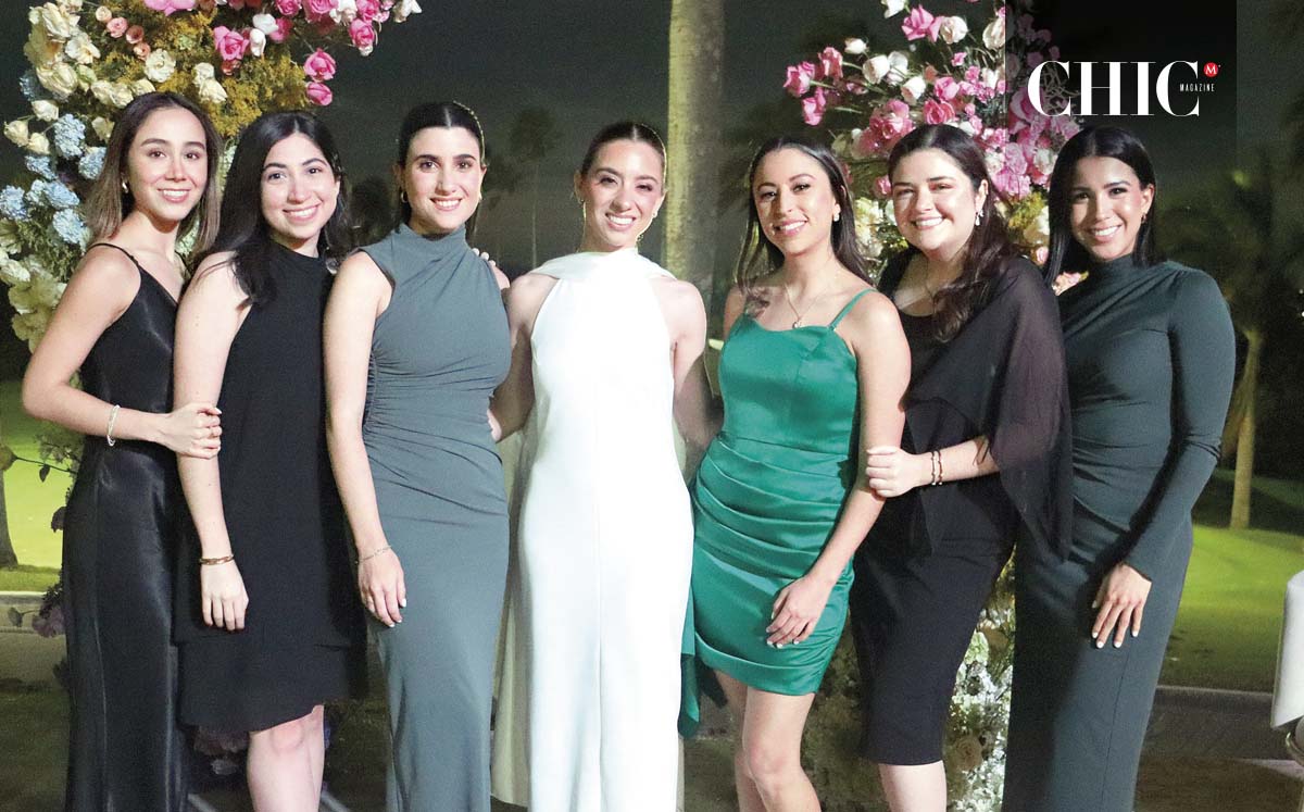 MARIFER CORONA, LILI PEÑA, MARTIS ORTEGA, GABY KAUACHI, ANDREA SALAZAR, CAMILA ROJO Y RENATA ESCALANTE llegaron con sus mejores vestidos a la boda