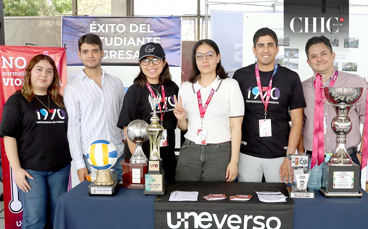 DOMINIQUE GONZÁLEZ, ALONSO TREJO, MARITZA CORONADO, YATZIRI GARCÍA, MISSAEL MARTÍNEZ Y EDGAR JUÁREZ mostraron sus éxitos como egresados UNE