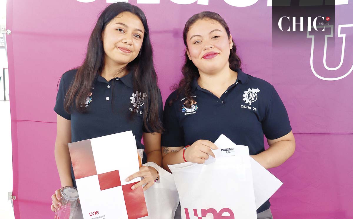 GÉNESIS SUÁREZ Y BRENDA HERNÁNDEZ disfrutaron al máximo la experiencia UNEverso