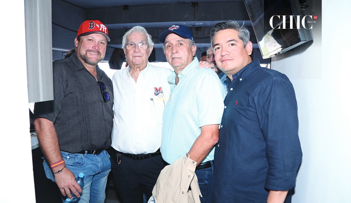 Carim García, Gerardo Maiz, Carlos Maiz y Pedro Olachea