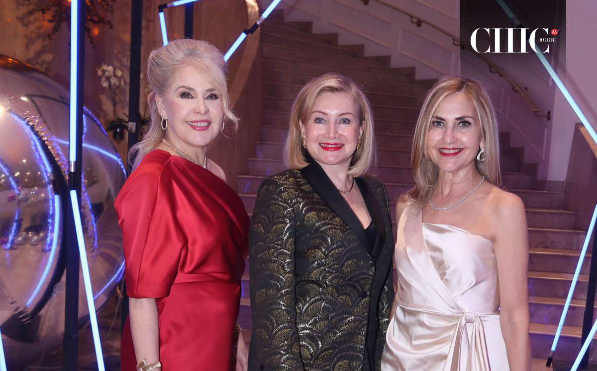 Cristina Sada, Margarita De la Maza y Mónica Buerón de Villarreal