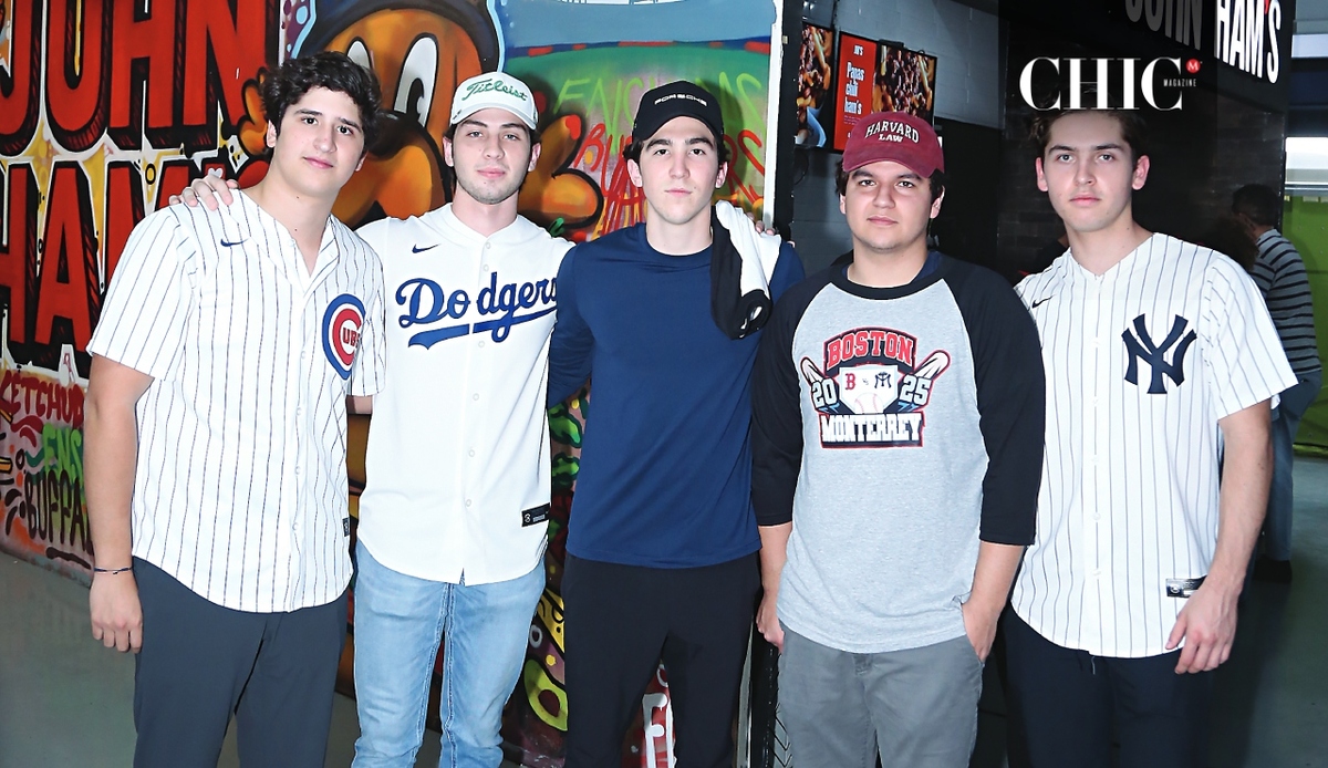 Gabriel Guerra, Marcelo Cantú, Fernando González, Roberto Cantú y Daniel Galindo