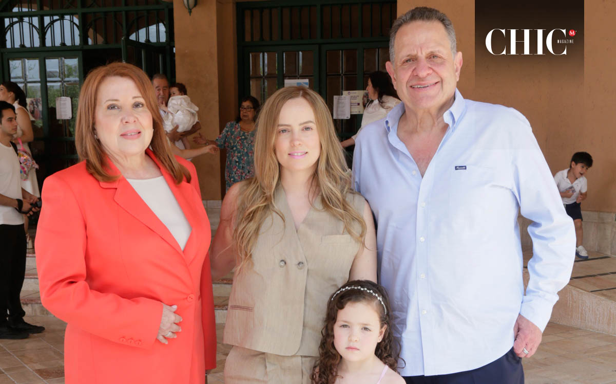 Gina Marcos, Cristyel Husemann, Alana Marcos y Miguel Marcos