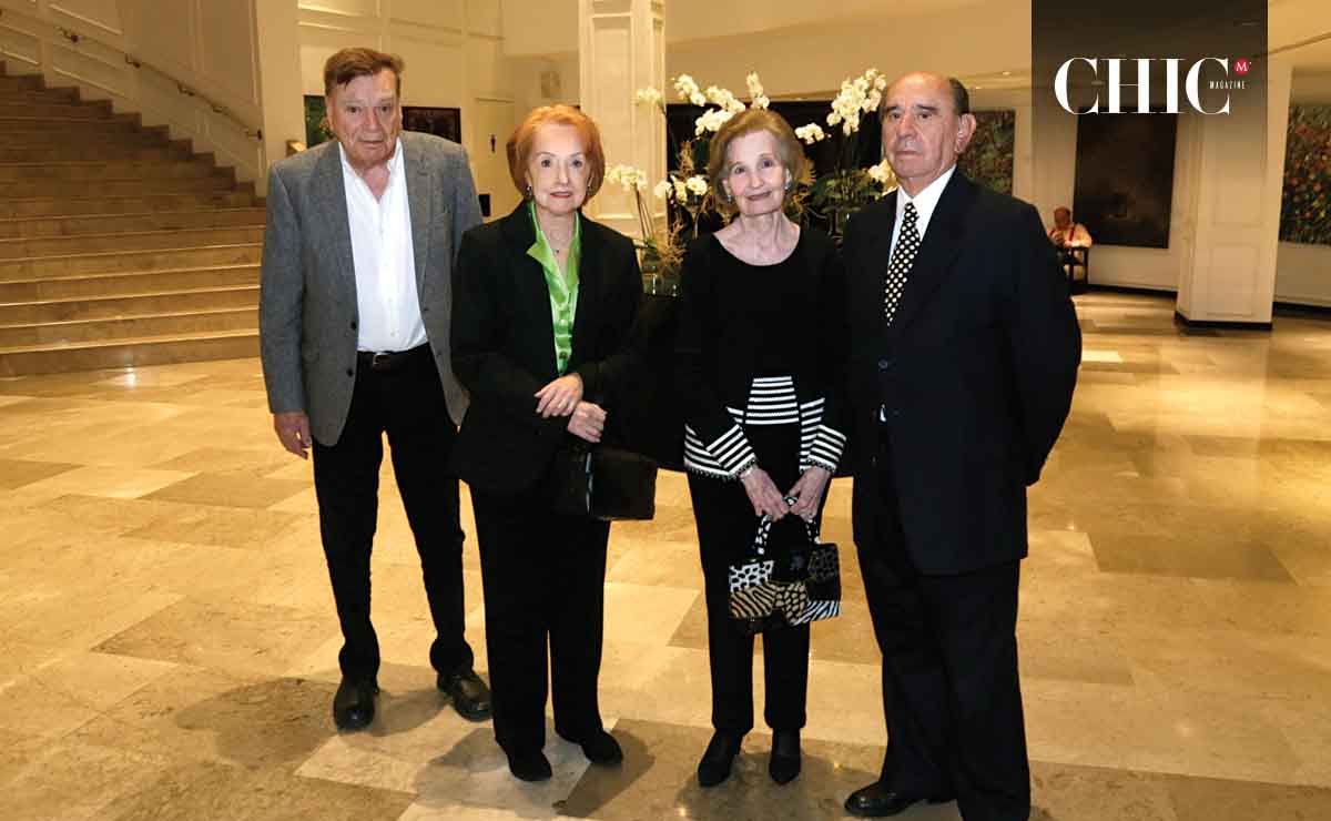 Isamel Gómez, Lucila Charles de Gómez, Geraldina De la Fuente de Villarreal y Martín Villarreal  / Fotos: Omar Valdez
