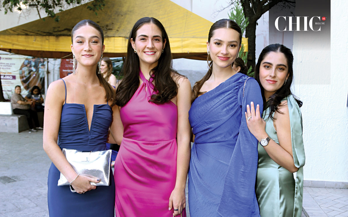 Jimena Morales, Juliana Morales, Ana Fer Nava y Cassandra Quevedo