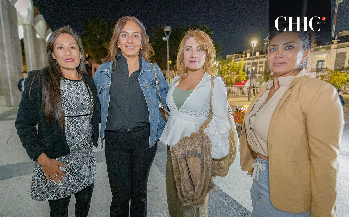 Karla Bringas, Ivette Díaz, Ale Aguirre y Brisa Martínez