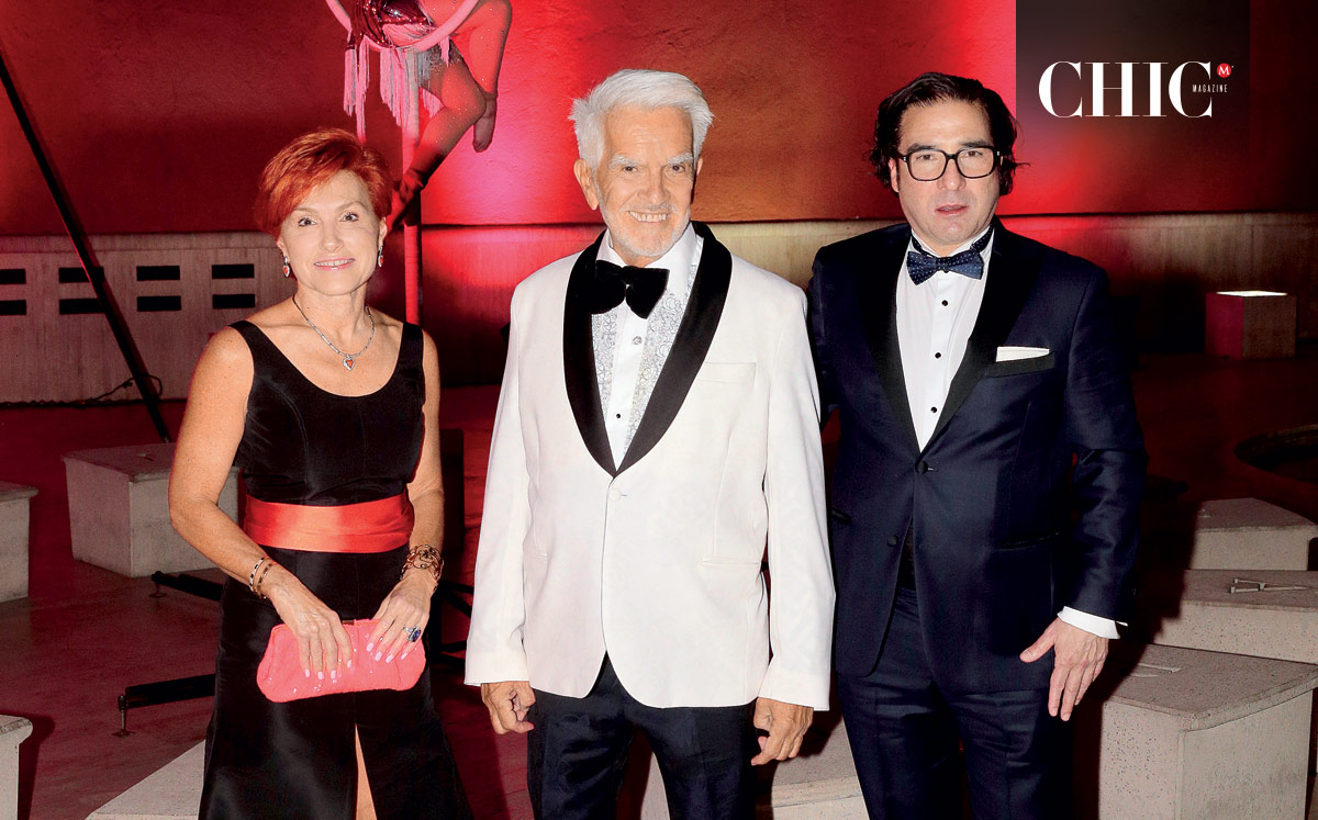 Malú Ramones, Ernesto Canales y Miguel José Garza