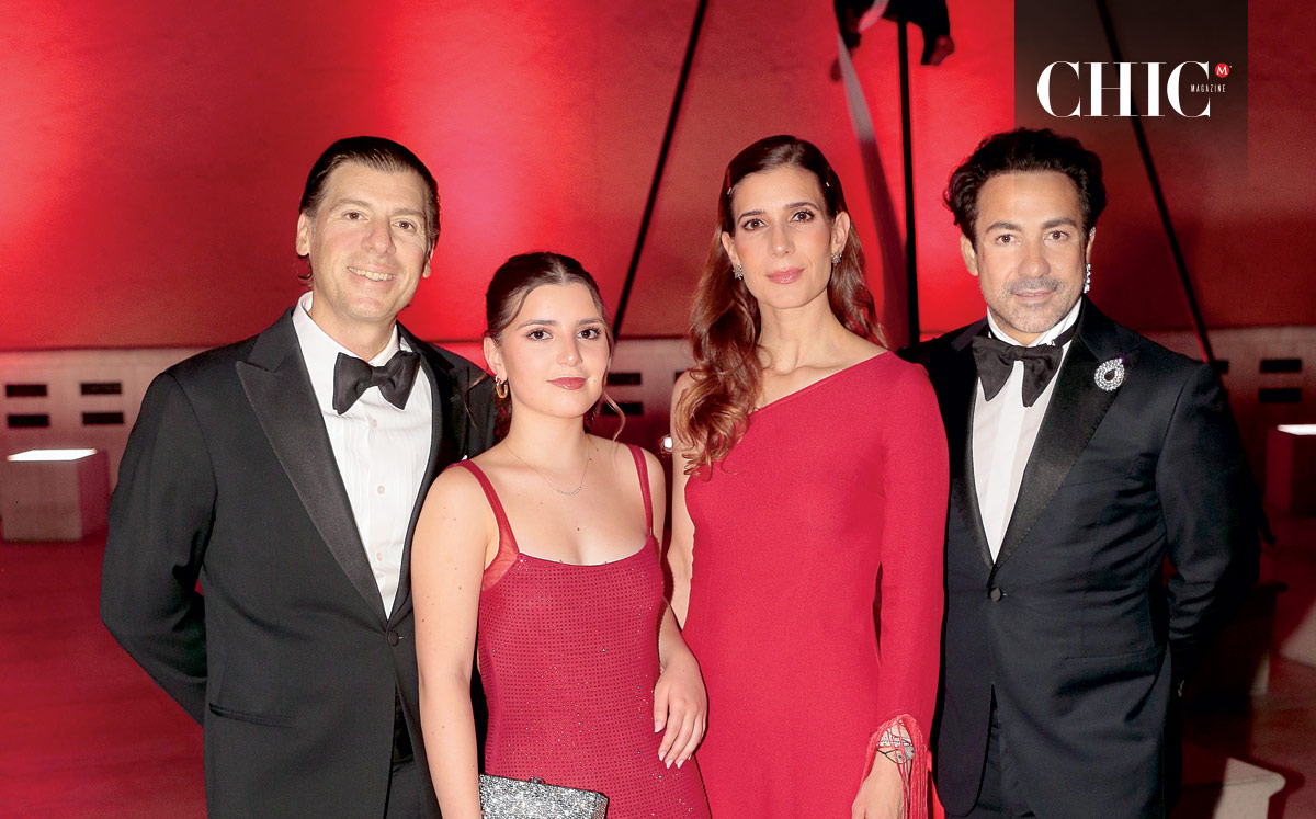 Morice Zablah, Maya Zablah, Maya Lobo y Alejandro Carlín
