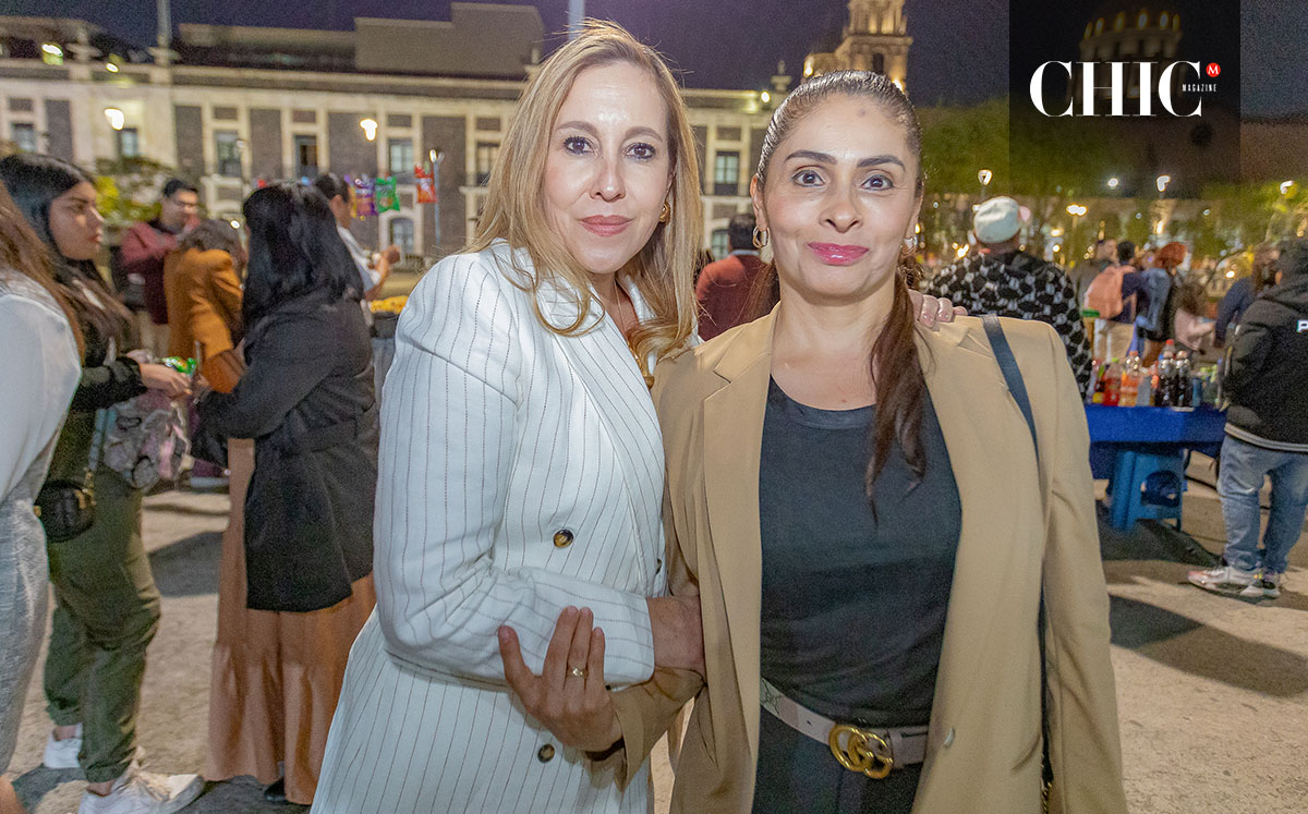 Rocío Mondragón y Lorena Pérez