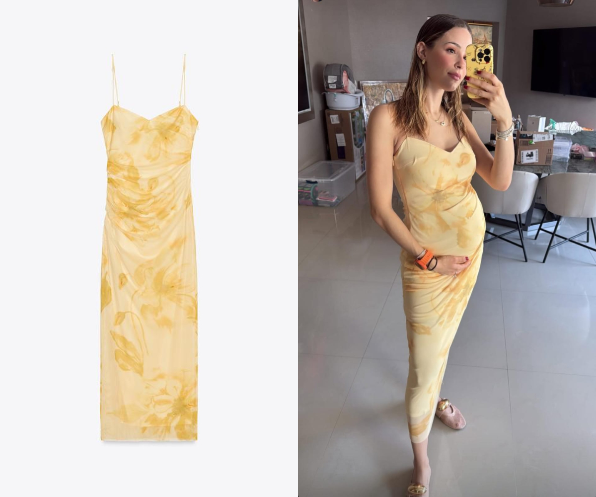 Mariana Rodríguez da cátedra de cómo llevar el tul en primavera (Foto: Instagram/Zara)