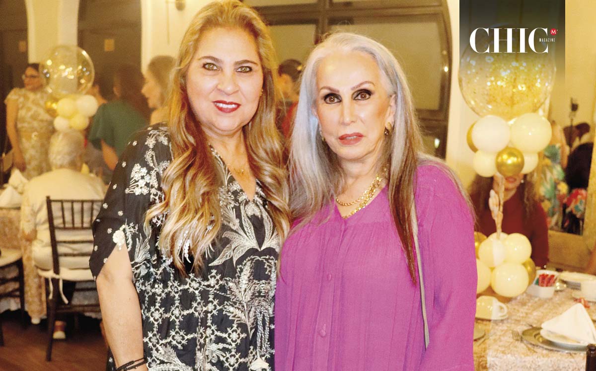 ILIANA MOSES Y LAURA DE MOSES disfrutaron de enchiladas huastecas y una gran mesa de postres