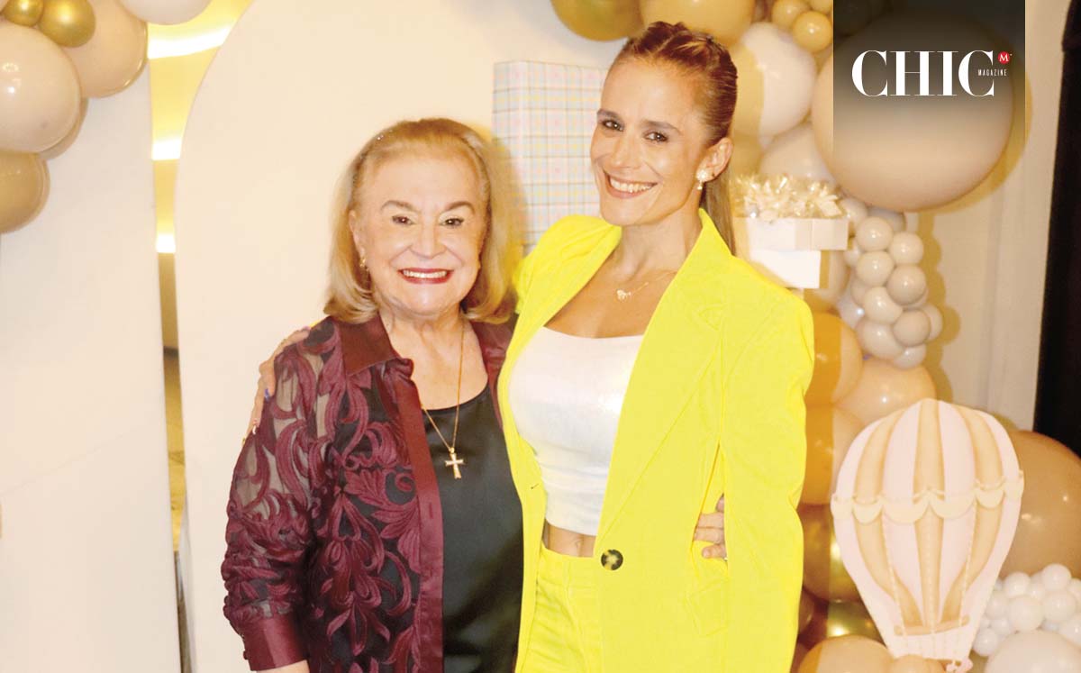 JOSEFINA JOBI Y HELEN KAUACHI disfrutaron de la decoración en tonos pasteles