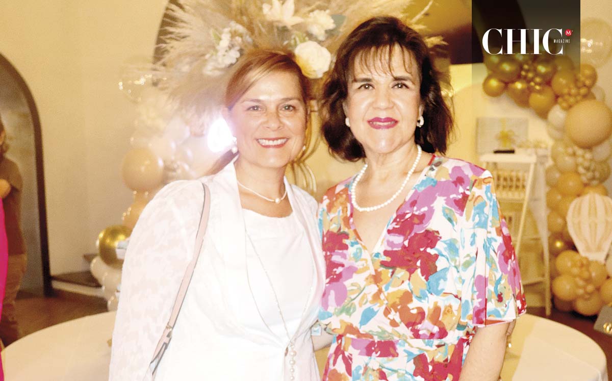 ROSA MANZUR Y BIBI DE BARRAGÁN disfrutaron de la celebración
