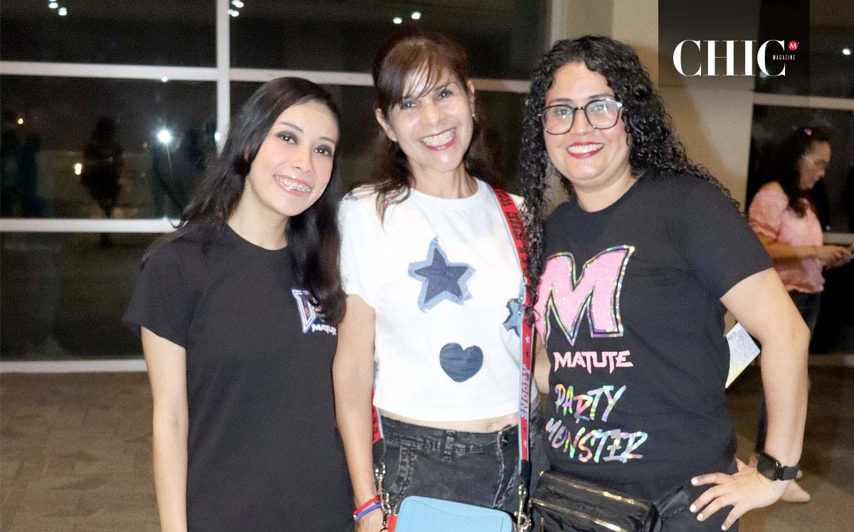 MEYLAND TURRIZA, DULCE PÉREZ Y HAYDEE ZAMORA nos regalaron sus mejores sonrisas en el concierto de MATUTE