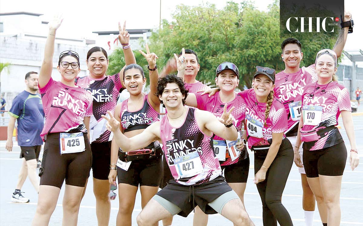 Team pinky runners estuvieron presentes en la octava edición de la carrera del ICT