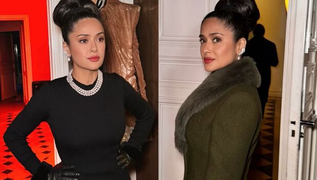 ¿Cuál fue el look de Salma Hayek en los Oscar de la Ciencia? (Instagram)