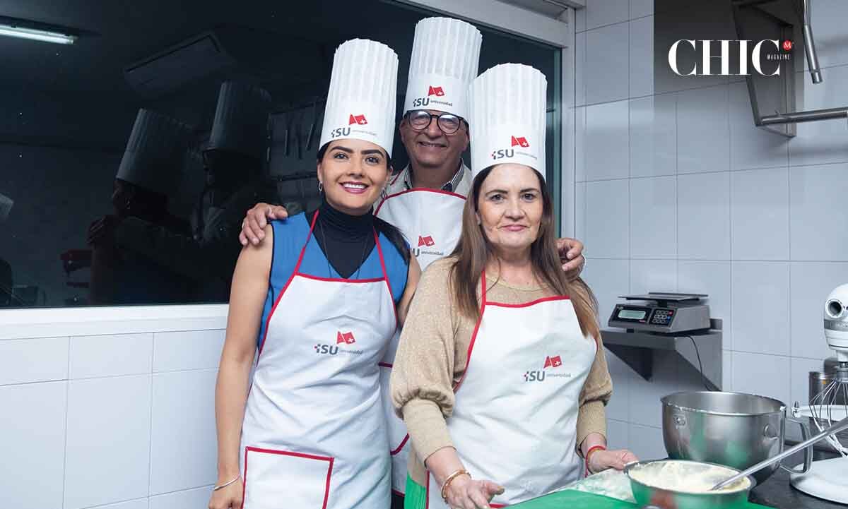Alejandra Sánchez, Maru Jiménez y Alejandro Sánchez