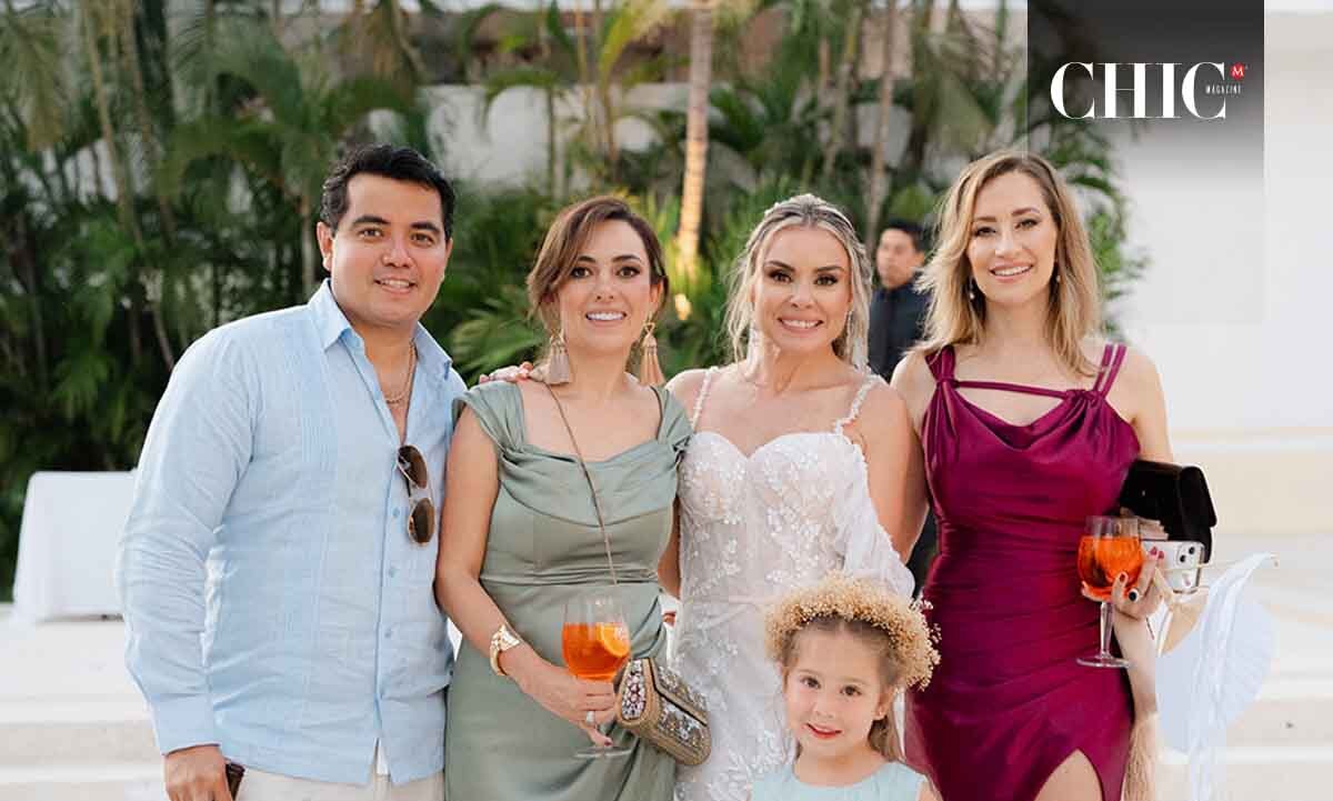 Antonio Menizabal, Daniela Spezzia, Joana Rivadeneyra, Paula González y Anel Martínez
