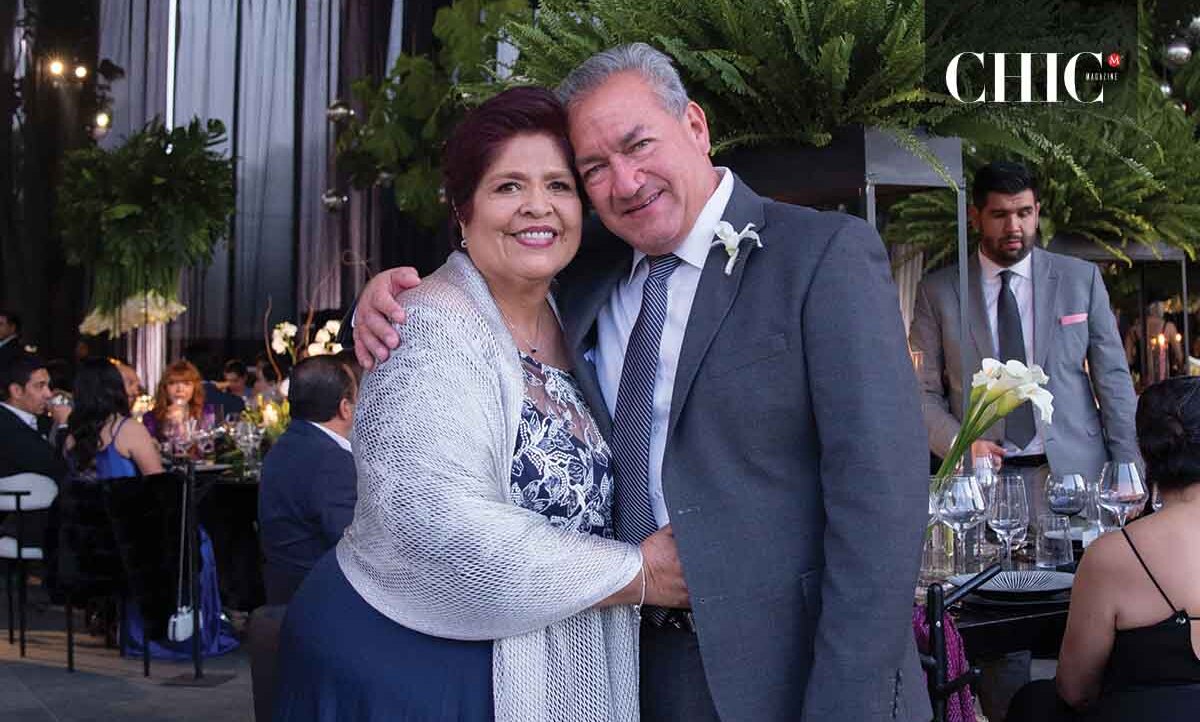 Papás del novio. Berth Montiel y Marco Montiel