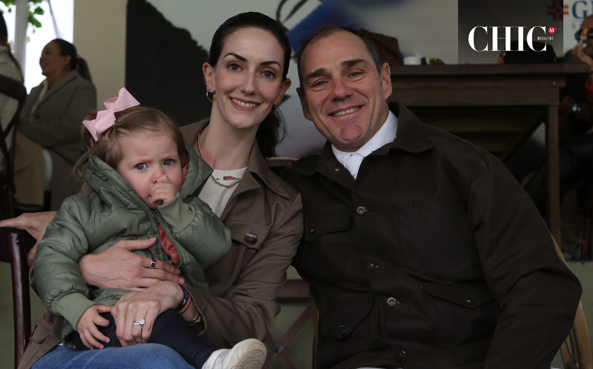 Ana Sofía García, Horacio García y Elena Cantú