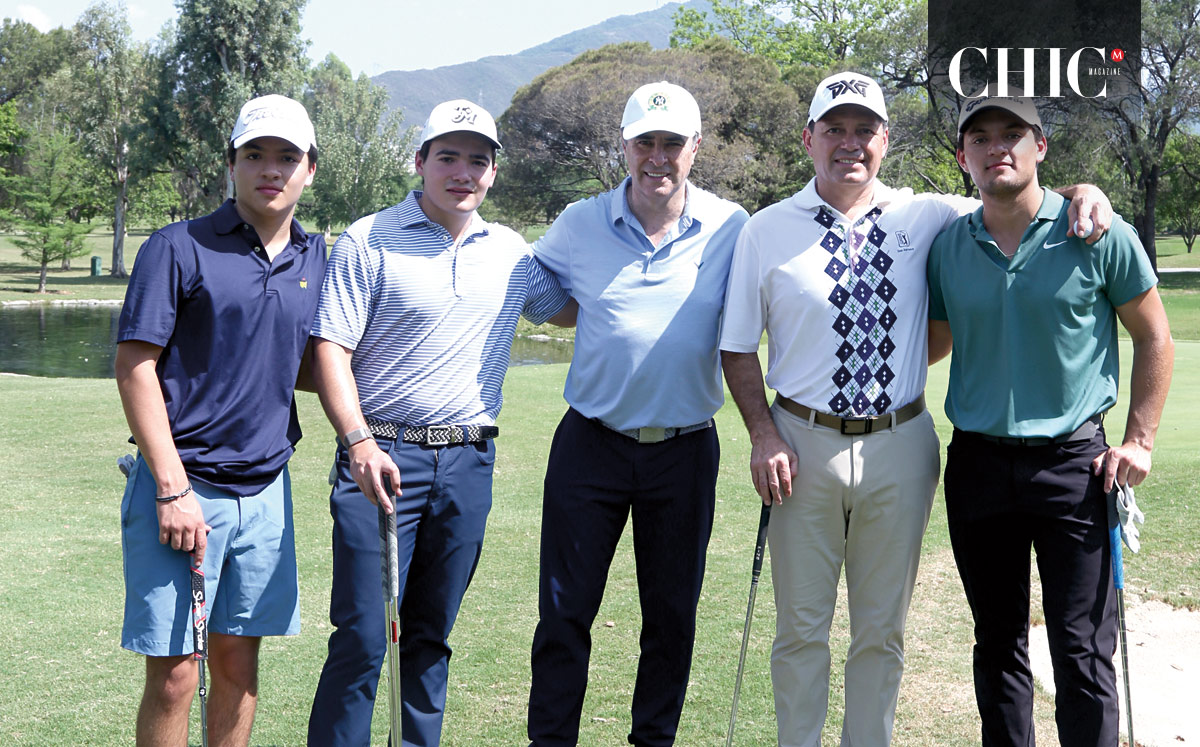 Emilio Villarreal, Diego Guerra, Luis Miguel Salvador, Luis Carlos Villarreal y Eugenio Villarreal