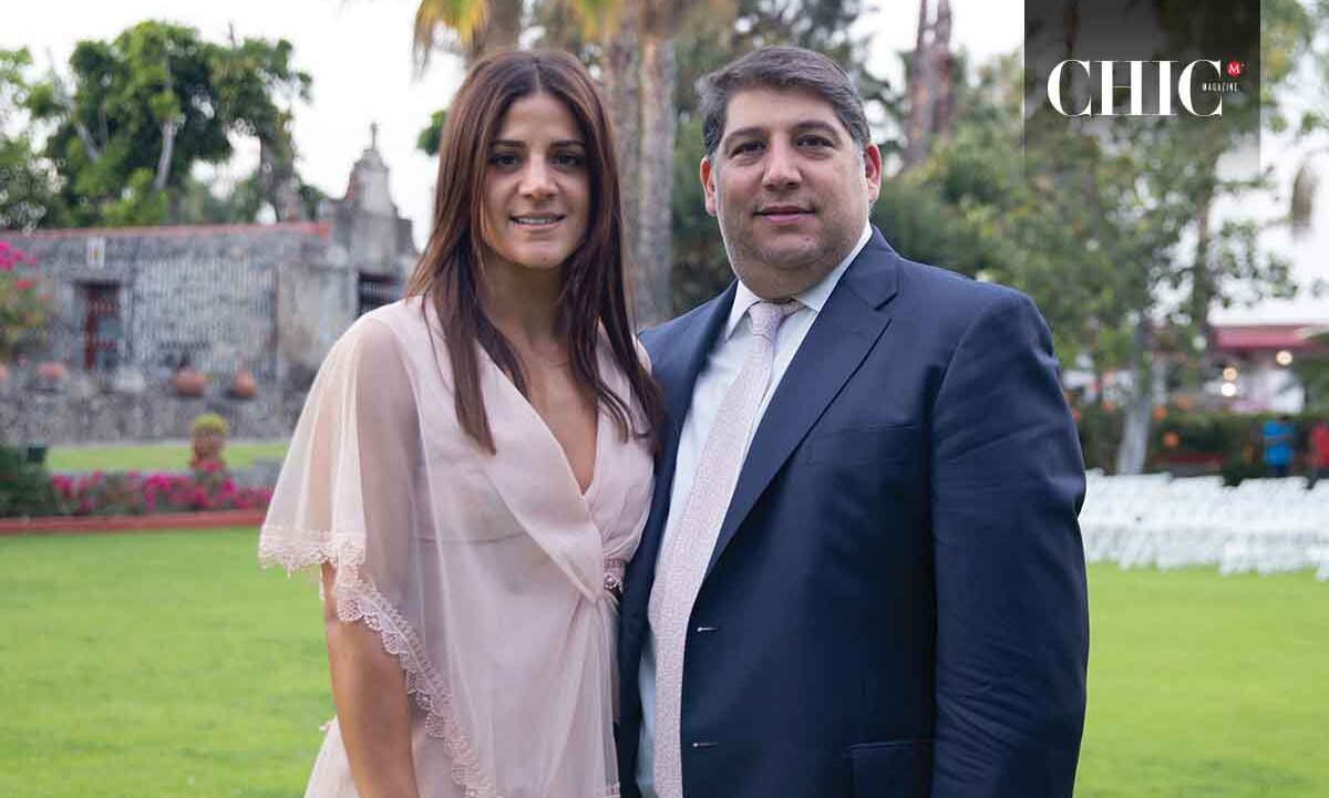 Michelle Harfug y Pedro Morales