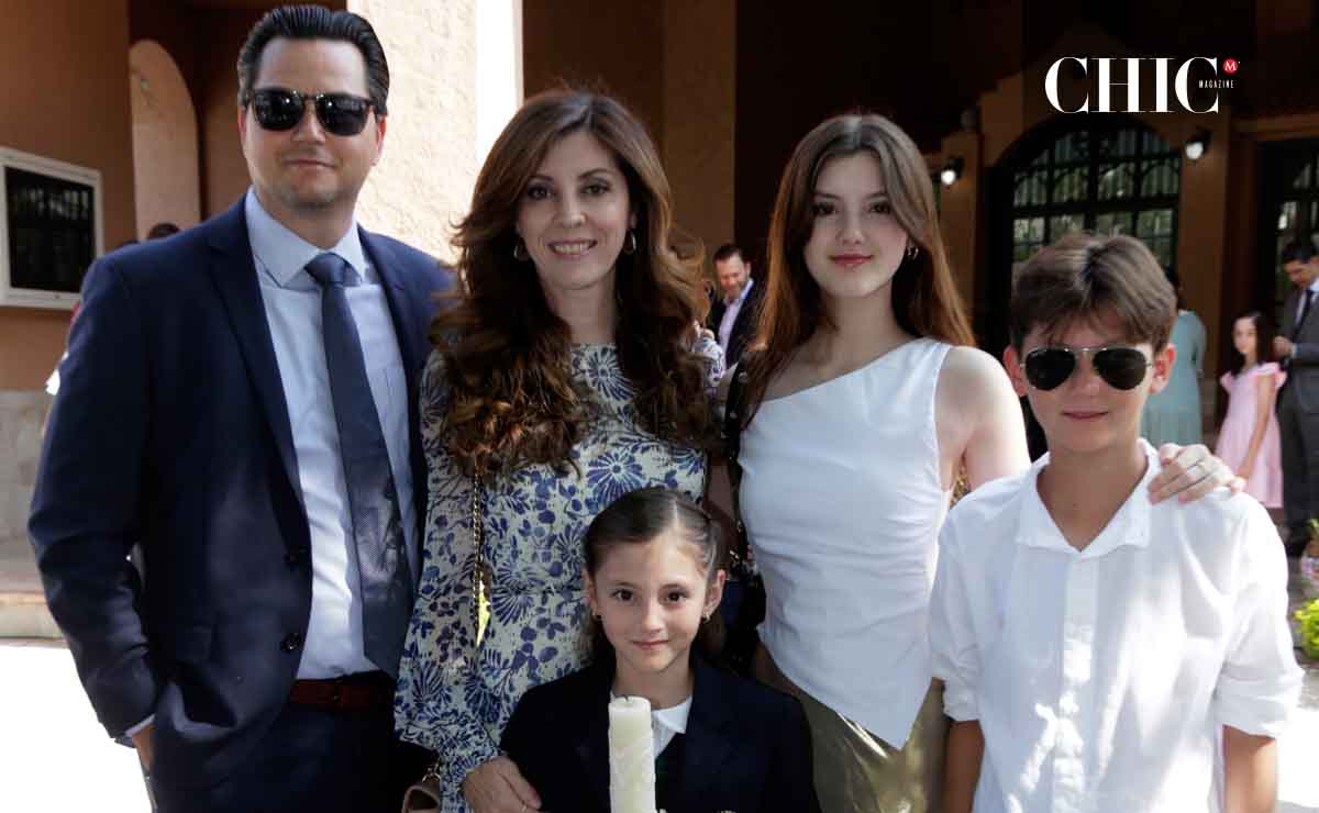 Hernán Welsh, Fernanda de Welsh, Valeria Welsh, Sofía Welsh y Hernán Welsh / Fotos: Omar Valdez