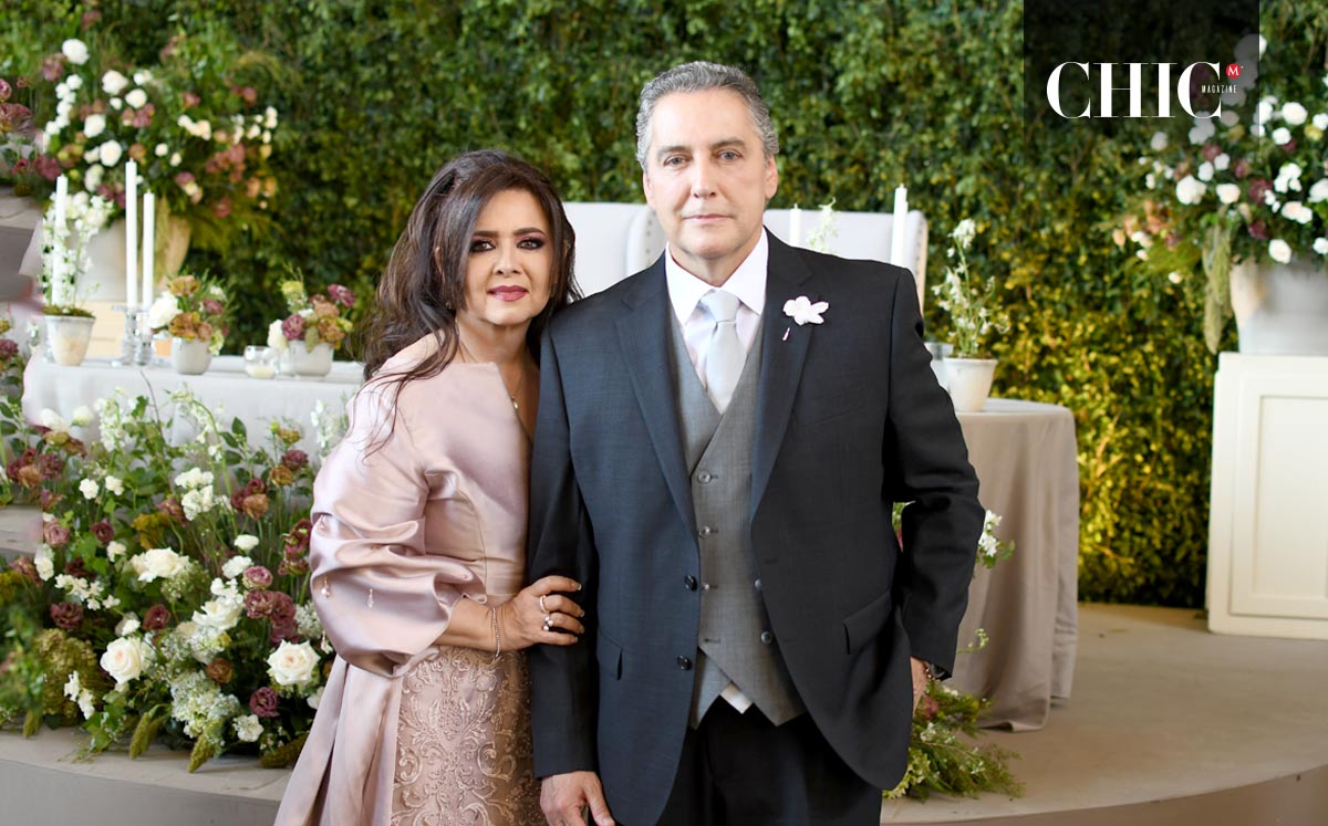 Papás del novio. Elisa y Luis Fernando