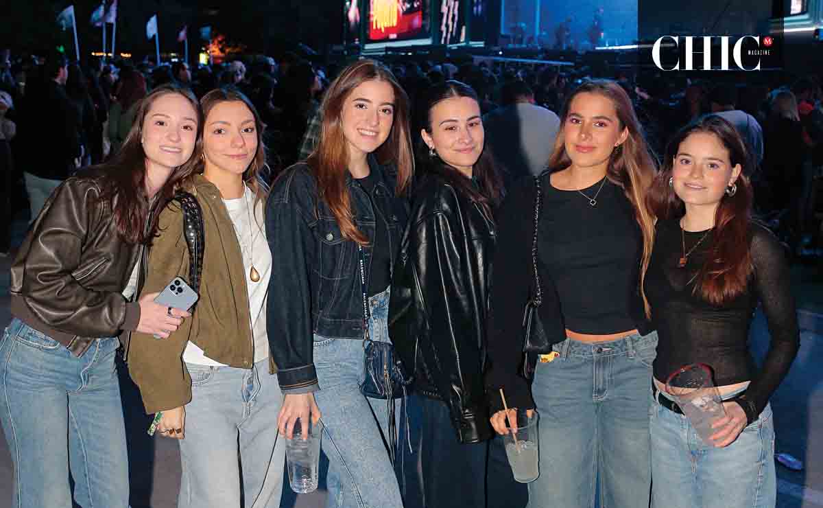 Samantha Galindo, Ana Lourdes Becerra, Regina Garza, Daniela Garza, Florencia Hinojosa y Renata Zavala