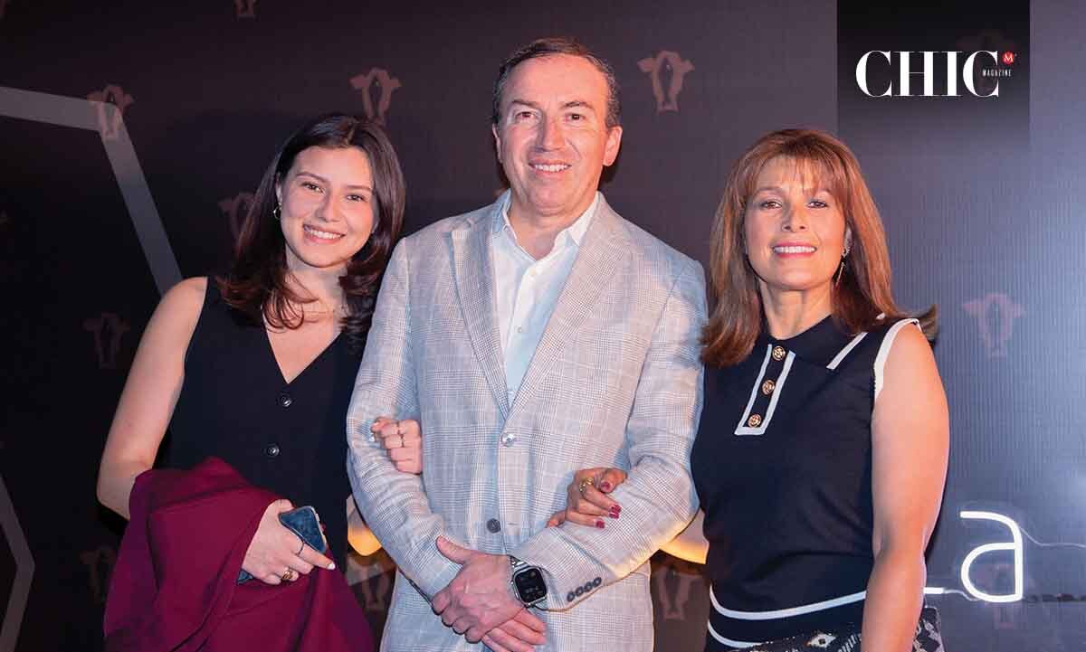 Marione Halbinger, Richard Halbinger y Verónica Castañeda