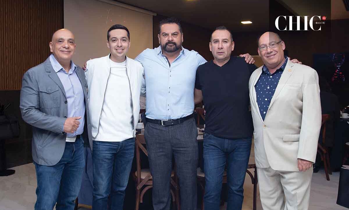 Carlos Rossano, Alejandro Ríos, Alex Gutiérrez, Ricardo Gómez y Héctor Ugarte (Fotos: Yanahui F. Sevilla)