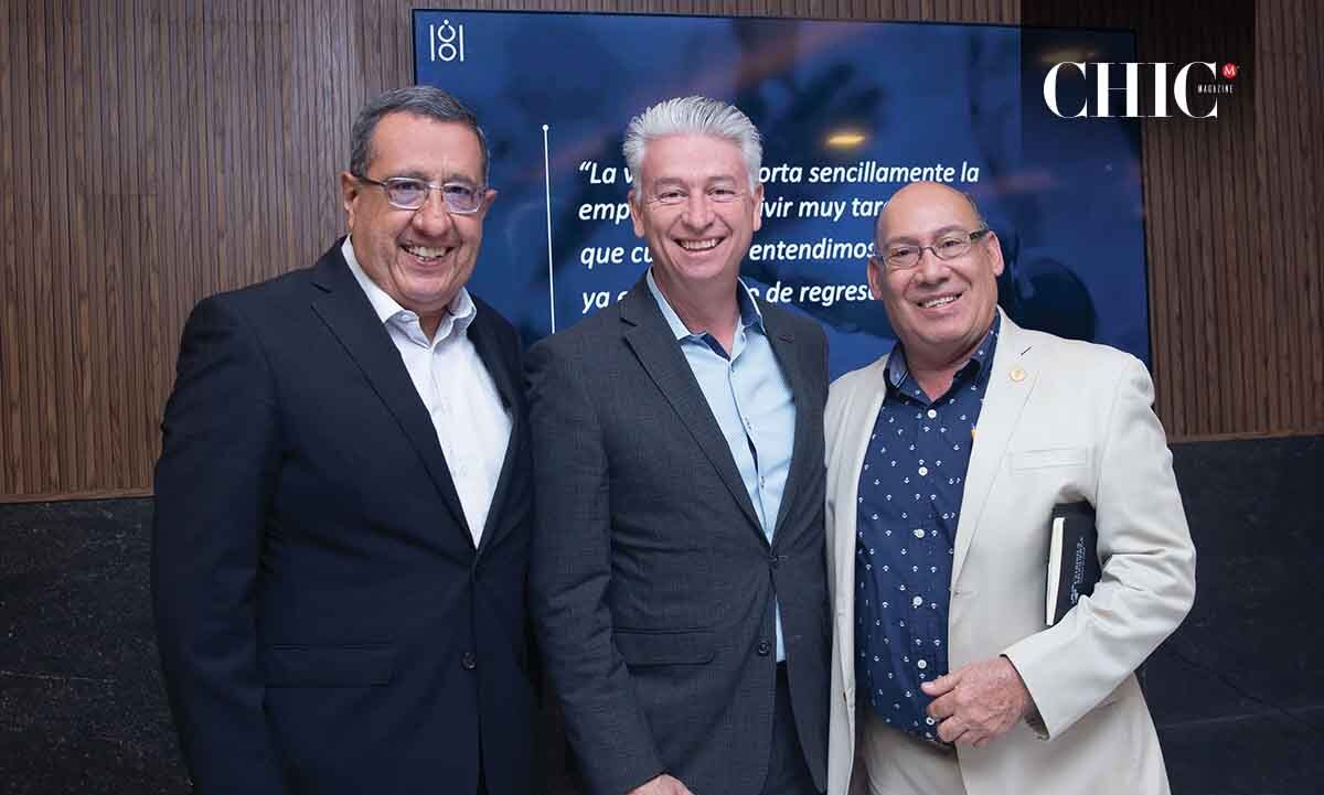 Julio Díaz, Javier Quintana y Carlos Ortiz