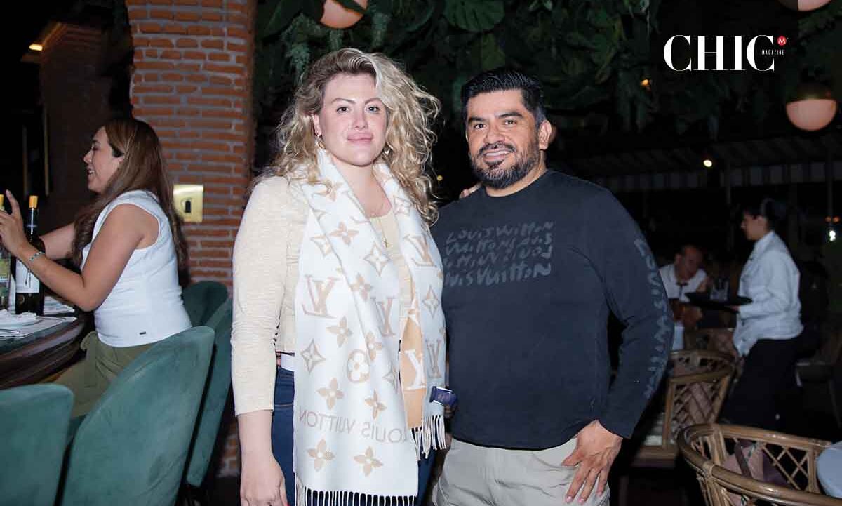 María Mena Zimmermann y Víctor Báez
