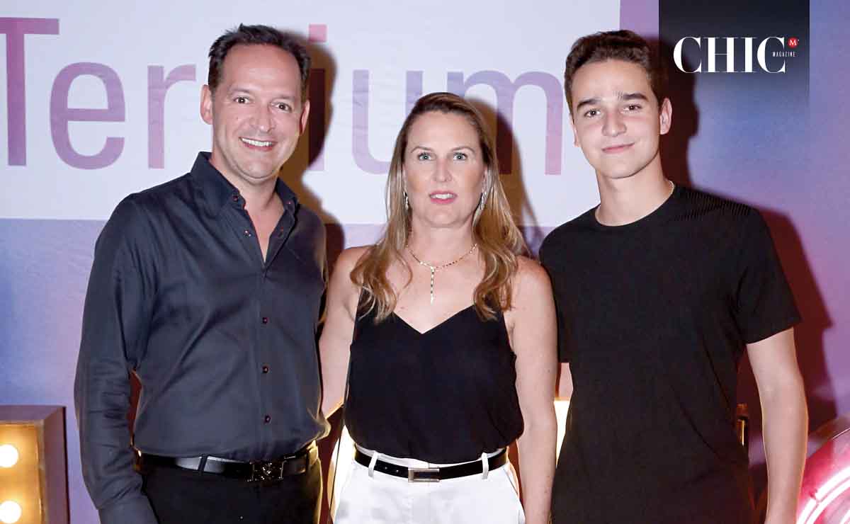 Eduardo Berchelmann, Claudia Margáin de Berchelmann y Eduardo Berchelmann