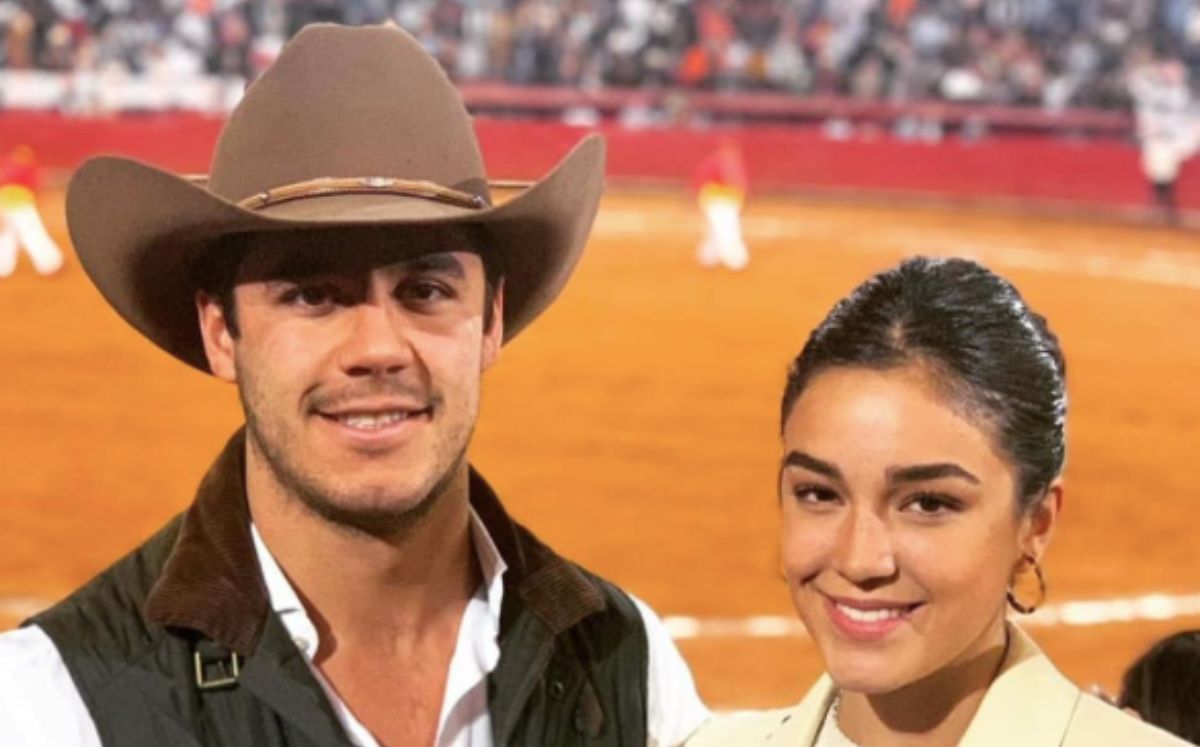 Eduardo Capetillo Jr. y Ale en el rancho de su familia (Instagram)