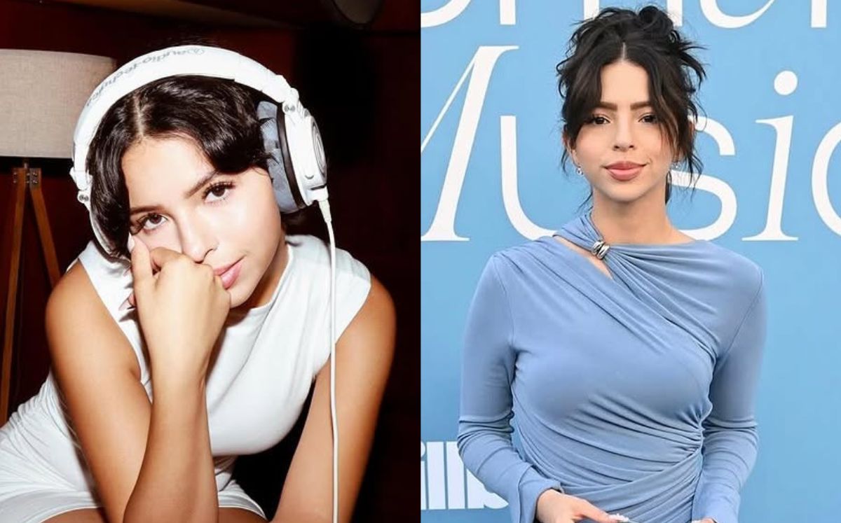 El estilo de Ángela Aguilar usando pantalón culotte (Instagram)