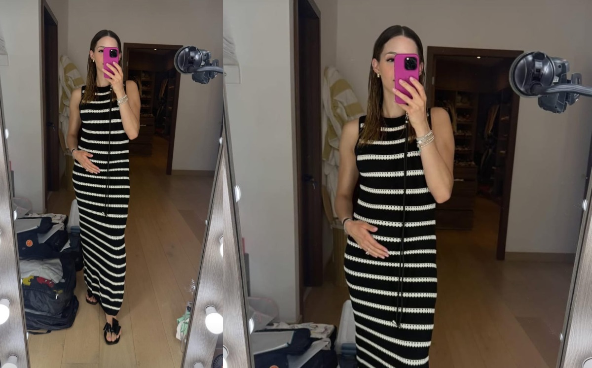 Mariana Rodríguez mostró su outfit of the day (Foto: Instagram)