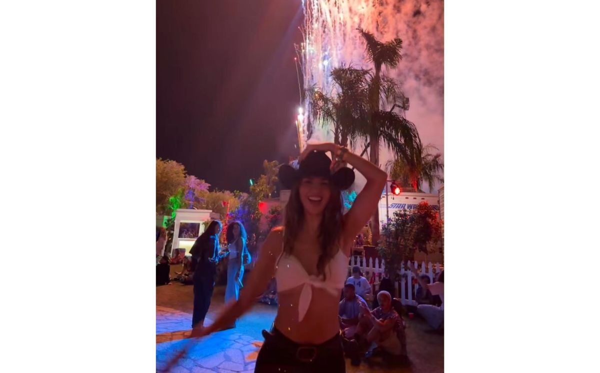 Outfit de Eiza González en Coachella (Instagram)