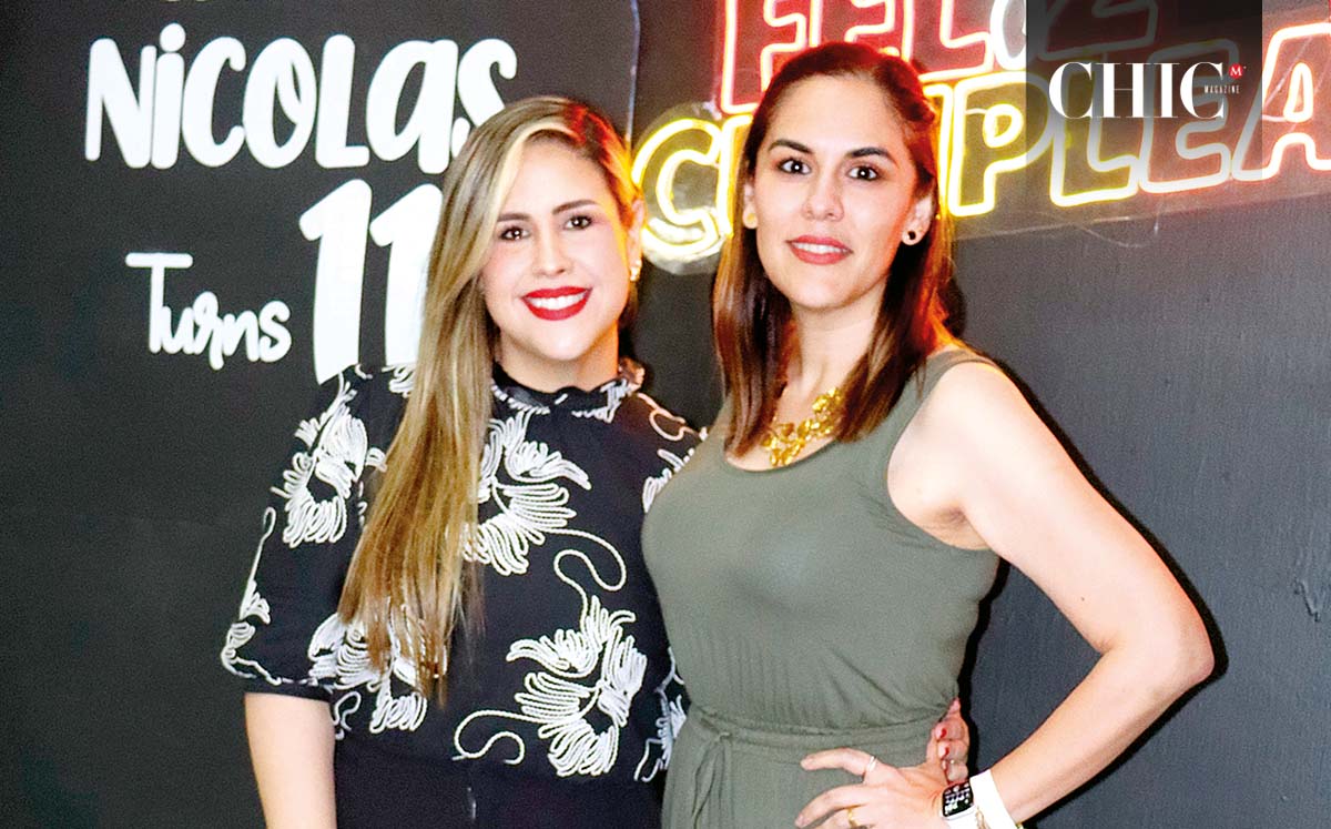 ILSE SOLÍS Y VERO DE URBINA llegaron puntuales al festejo
