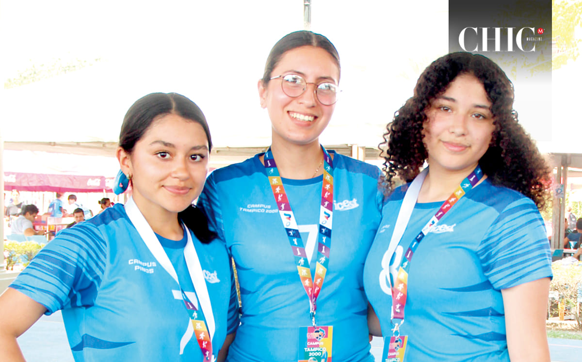 MELYSSA MARTÍNEZ, MERCEDES AGUILAR Y GRECIA POSADAS son orgullosamente tiburones