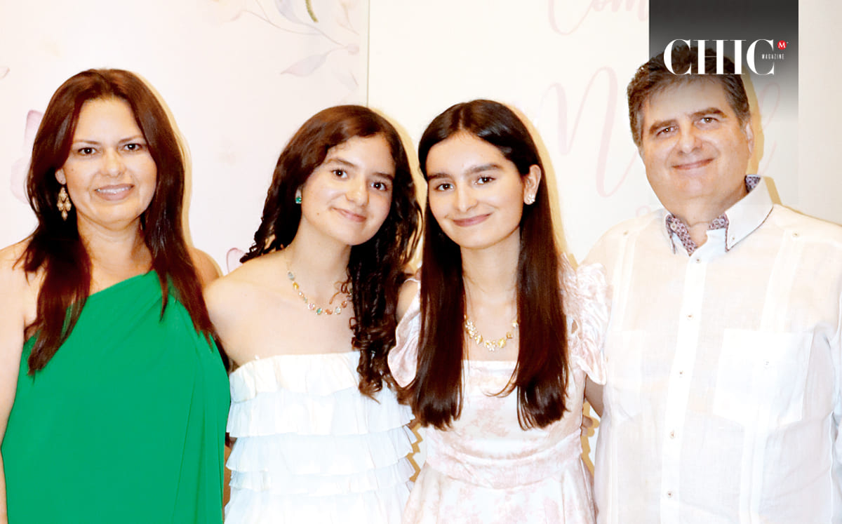 PAMELA ROSALES, SCARLET SANTOS, PAMELA SANTOS Y RUBÉN JOSÉ SANTOS llegaron con sus mejores outfits al evento
