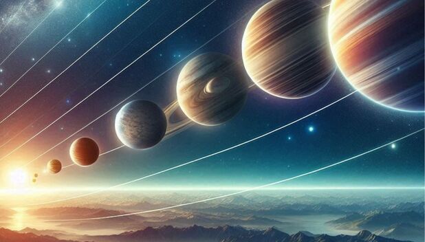 ¿Cómo observar la alineación planetaria de abril 2025? (Copilot, Microsoft)