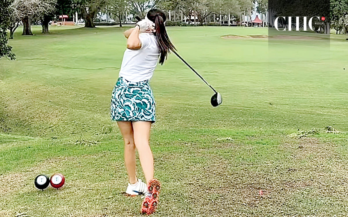 Sus mejores swings en el campo