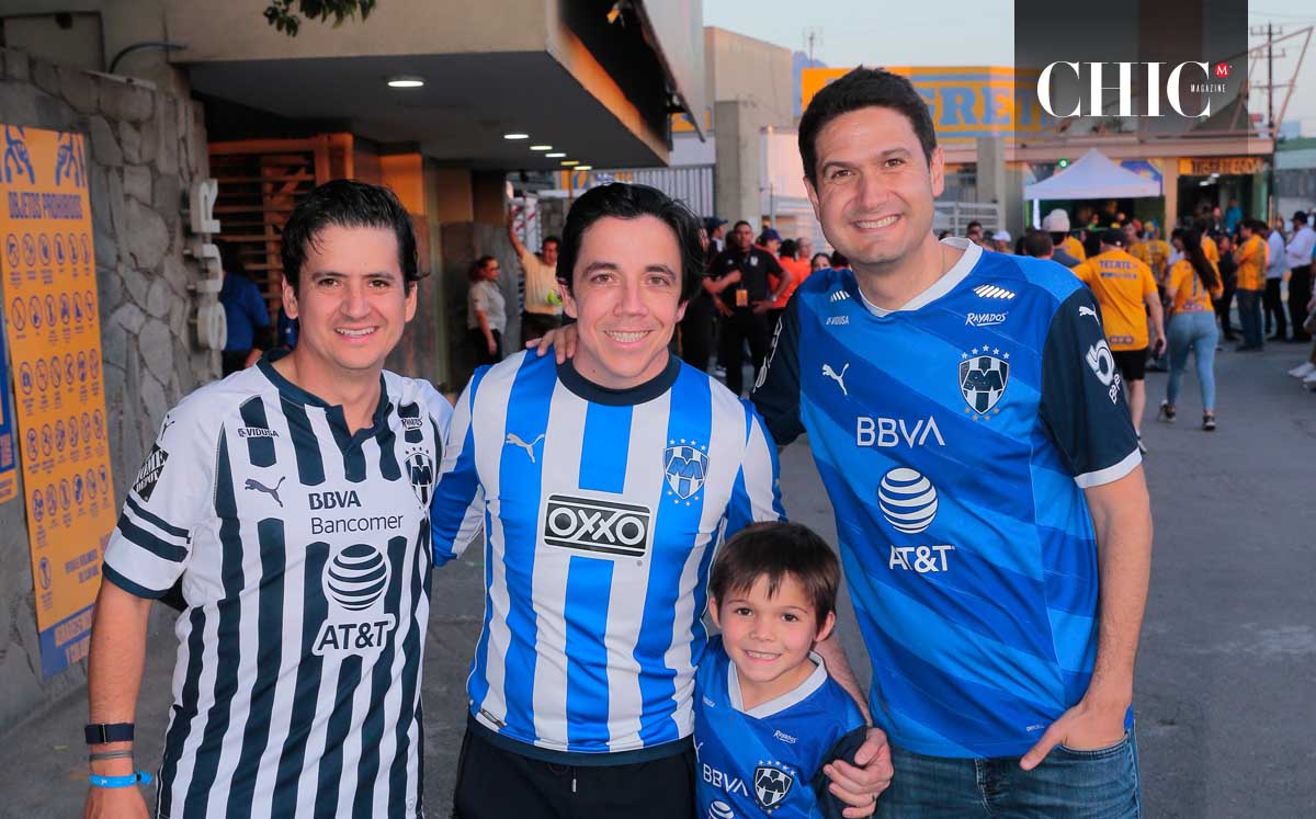 Eugenio Garza, Patricio Toussaint, Pato Toussaint y David Noel Ramírez
